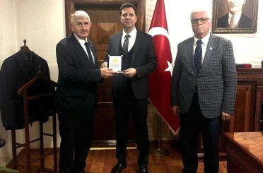 Muharip gazilerden kaymakamlara ziyaret 