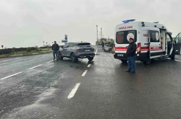 Muratlı ilçesinde trafik kazası: 1 yaralı 