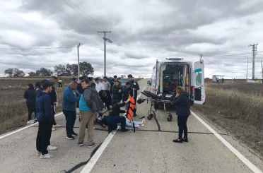 Muratlı’da trafik kazası: 1 yaralı 