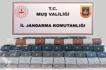 Muş'ta 1 milyon 220 bin liralık sahte cüzdan ele geçirildi