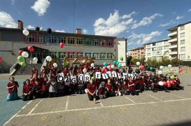 Muş’ta öğrencilerden Filistin’e destek için anlamlı etkinlik