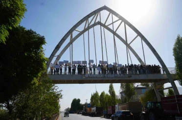 Muş’ta öğrencilerden Filistin’e destek yürüyüşü 