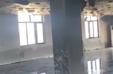 Muş’ta taziye evinde yangın çıktı 