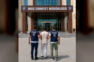 Muş’ta tefecilik suçundan aranan hükümlü yakalandı 