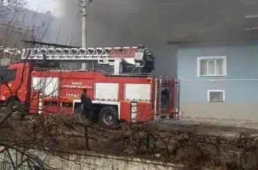 Müstakil evdeki çıkan yangında 1 kişi yaralandı