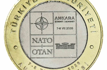 NATO Zirvesi’ne özel madeni para 