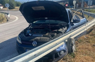 Navigasyon yönlendirmesi kaza getirdi: 1 yaralı 