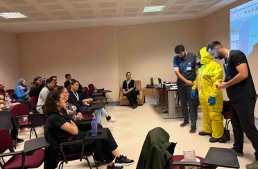 Nazilli’de sağlık çalışanlarına eğitim 