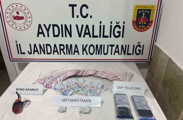 Nazilli’de uyuşturucu satıcısına suçüstü 