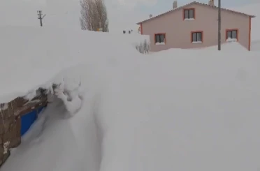 Ne Kamçatka, ne Alaska: Sivas’ta bina boyu kar yağdı 
