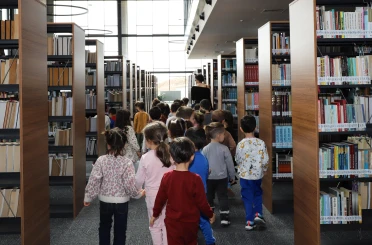 NEÜ Ahmet Keleşoğlu Kütüphanesi kapılarını geleceğin okurlarına açtı