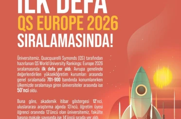 Niğde Ömer Halisdemir Üniversitesi QS Europe 2026 sıralamasına ilk kez girdi 