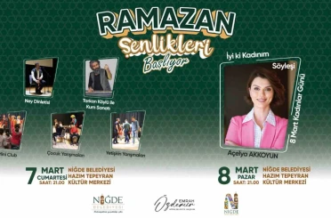 Niğde’de Ramazan coşkusu başladı 