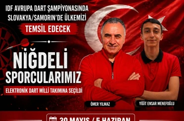 Niğdeli sporcular Avrupa yolcusu 