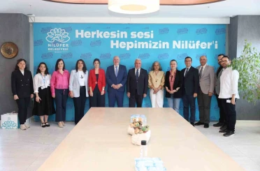 Nilüfer Belediyesi Portekizli kardeş kenti Castelo Branco heyetini ağırladı 