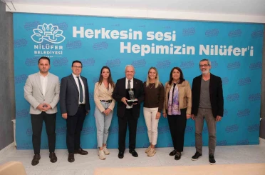Nilüfer Belediyesi’ne "Altın dokunuş ödülü" 