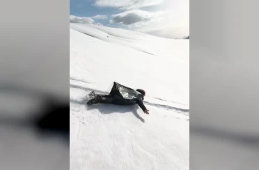 Nisan ayında çöp poşetiyle kaydılar, o anları kayda aldılar 