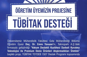NÖHÜ öğretim üyesine destek 
