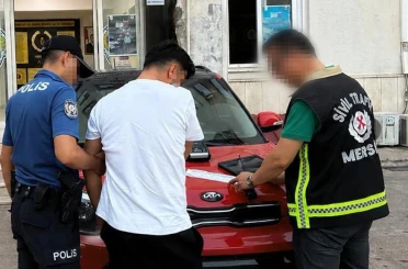 O anları araç kamerası kaydetti: Trafiği tehlikeye düşürdü 261 bin TL ceza yedi 