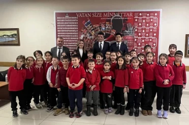 Öğrenciler devlet kurumunun işleyişini öğrendi 