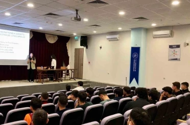 Öğrenciler kadına yönelik şiddet konusunda bilgilendirildi 