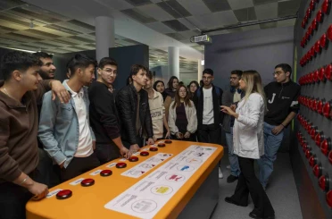 Öğrenciler, Mercan Bilim Merkezi’nde bilimle buluştu 