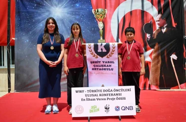 Öğrencilerden ödül getiren proje 