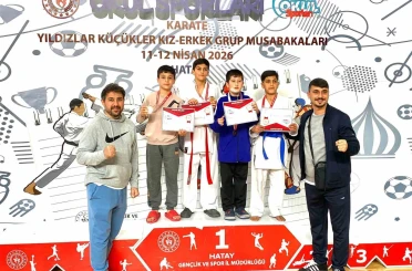 Okul sporları Karete müsabakalarına Kayseri damgası 