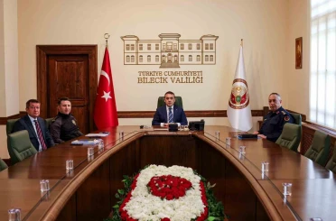 Okullara yönelik saldırılar sonrası Bilecik’te güvenlik tedbirleri masaya yatırıldı 