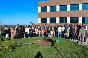 OMÜ’de Diyabet Günü etkinliğinde fidanlar toprakla buluştu 