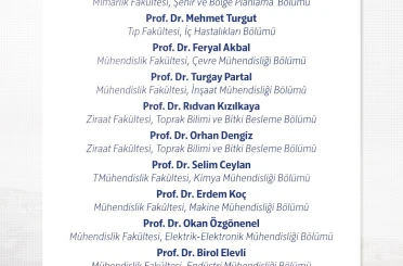 OMÜ’den 15 akademisyen "Dünyanın En Etkili Bilim İnsanları" listesinde yer aldı 