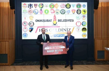 Onikişubat Belediyesi’nden amatör spora destek 
