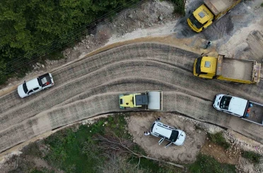 Ordu Büyükşehir, il genelinde asfalt yol çalışmalarını sürdürüyor