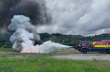 Ordu-Giresun Havalimanı’nda acil durum tatbikatı 