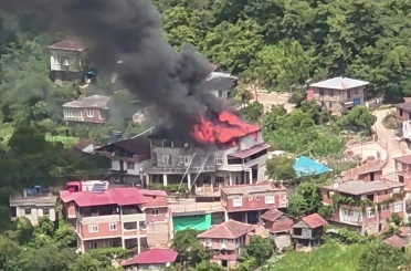 Ordu’da 3 katlı binada yangın 