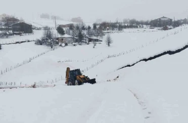 Ordu’da karla mücadele çalışmaları 