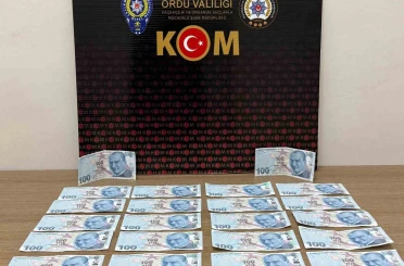 Ordu’da sahte para operasyonu: 3 gözaltı 