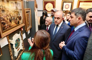 Ordu’da, ‘Sanatın Diliyle Değerlerimiz’ sergisi açıldı 