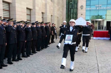 Ordu’da trafik kazasında hayatını kaybeden polis için resmi tören 