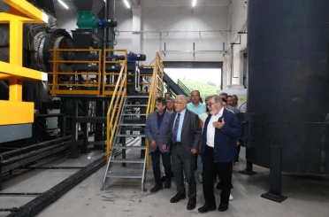 Ordulu iş insanları, fındık kabuğundan aktif karbon üretecek tesisi inceledi 