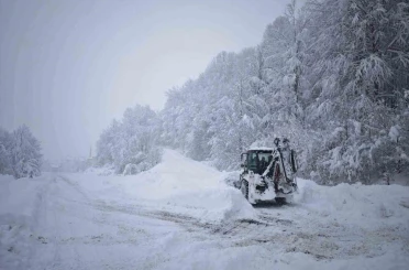 Ordu’nun 13 ilçesinde eğitime kar engeli 