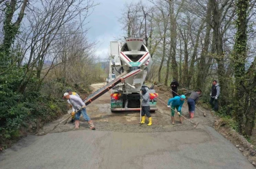 Ordu’nun kırsalında ulaşım konforu artıyor 