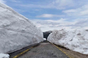 Ordu’nun yükseklerinde nisan sonunda 4 metre kar 
