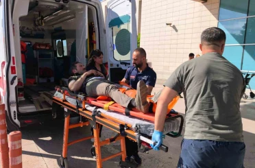 Ormanda keşif çalışması yapan işçi uçuruma yuvarlandı 