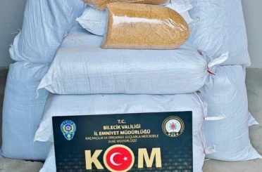 Osmaneli’de kaçak tütün operasyonu 