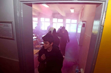 Osmangazi’de gerçeğini aratmayan yangın tatbikatı 