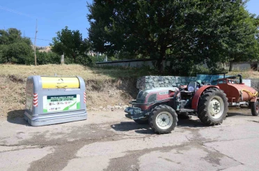 Osmangazi’de zirai atıklar artık doğaya değil geri dönüşüme gidiyor 