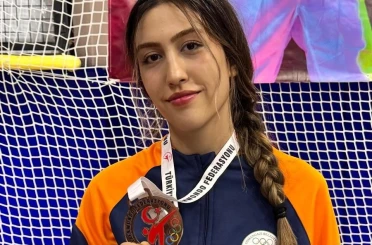 Osmangazili taekwondocudan bronz madalya 