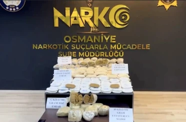 Osmaniye ve Gaziantep polisinden ortak operasyon: 89 kilo uyuşturucu ele geçirildi 