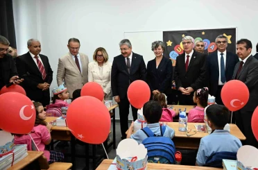 Osmaniye’de 2025-2026 eğitim öğretim yılı ders zili çaldı 